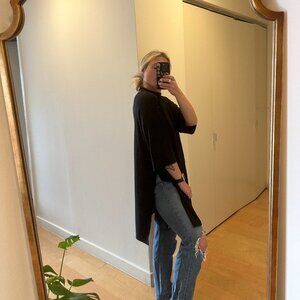 Dressed In Lala Icon Mock Neck Oversized T-shirt